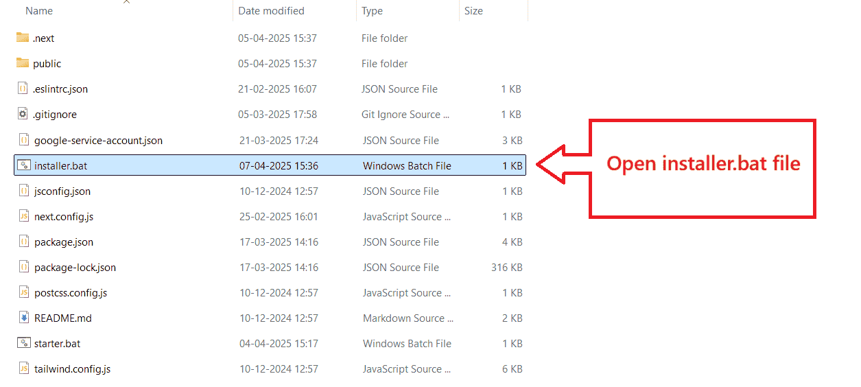 cmd open folder